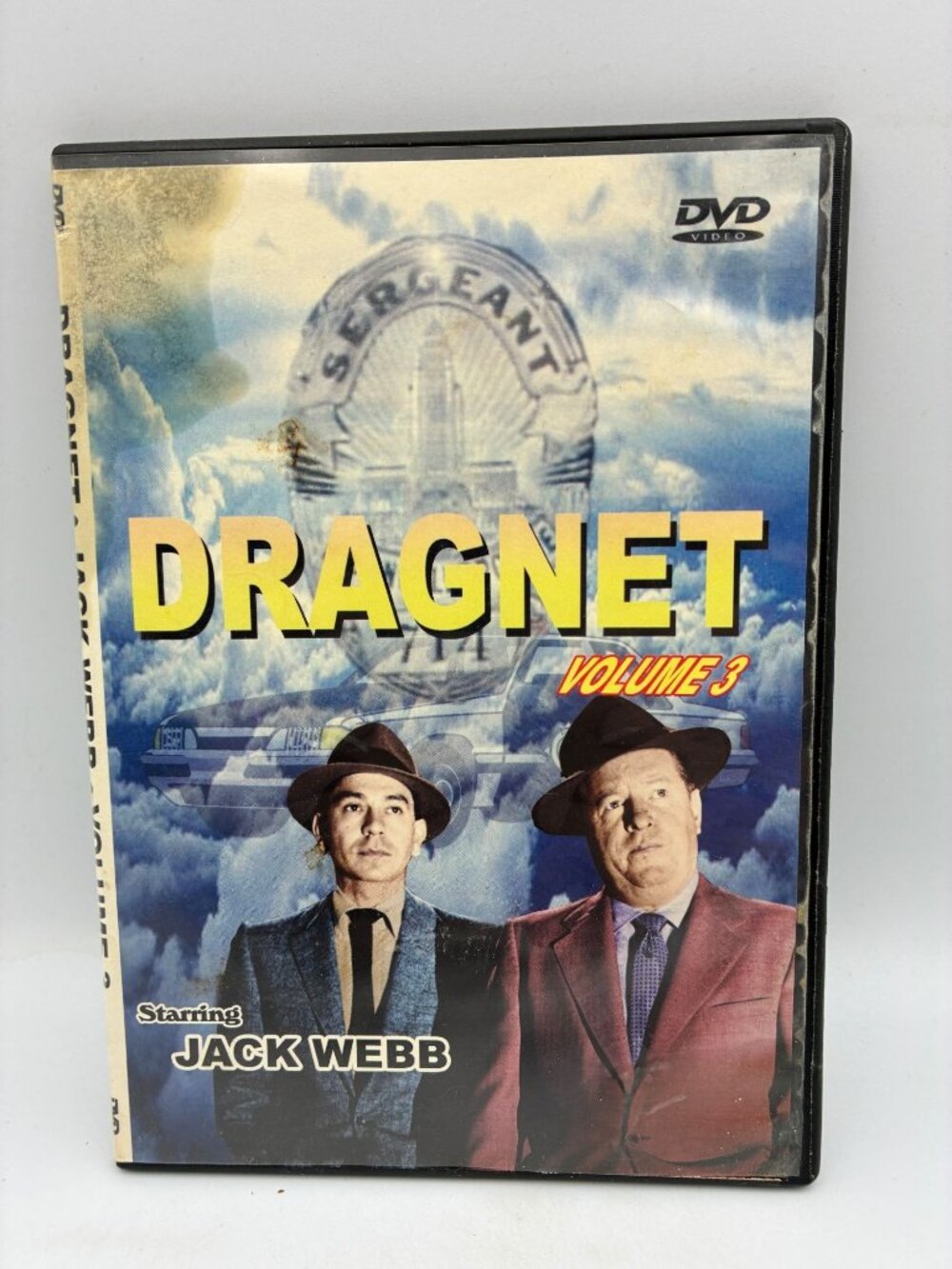 Dragnet Volume 3 DVD Starring Jack Webb Three Episodes Digiview Productions 2004